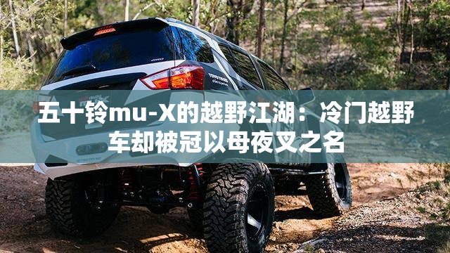 五十铃mu-X的越野江湖：冷门越野车却被冠以母夜叉之名