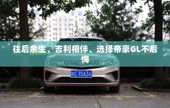 往后余生	、吉利相伴、选择帝豪GL不后悔