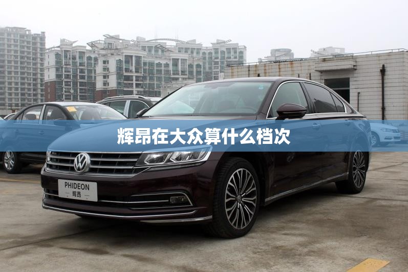 辉昂在大众算什么档次