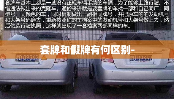 套牌和假牌有何区别-