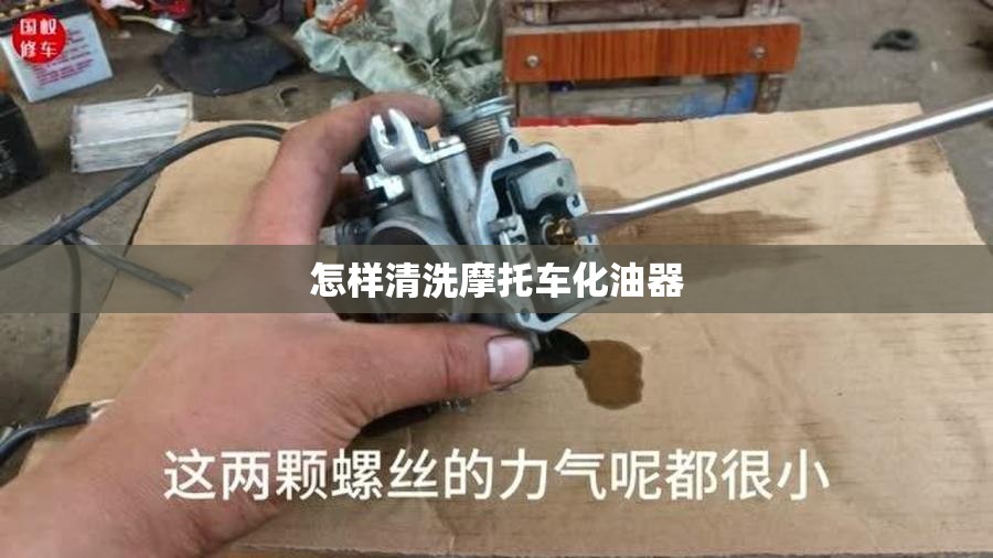 怎样清洗摩托车化油器