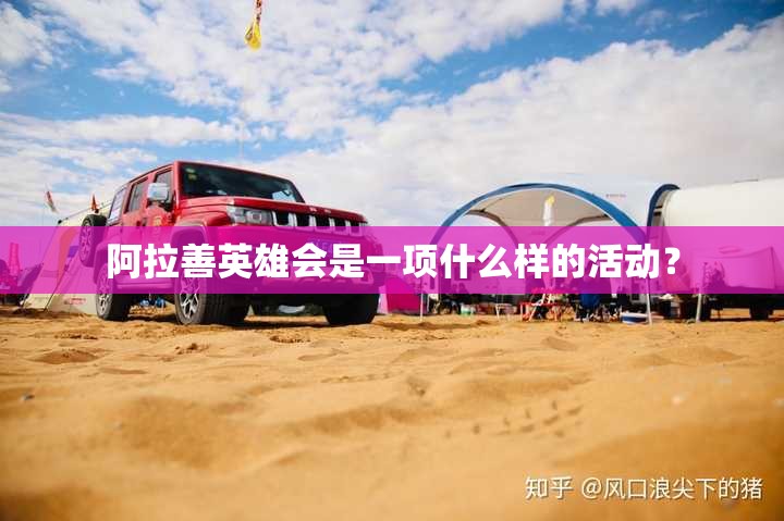 阿拉善英雄会是一项什么样的活动？