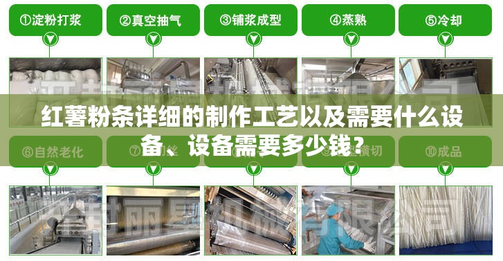 红薯粉条详细的制作工艺以及需要什么设备、设备需要多少钱？