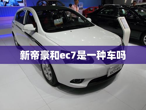 新帝豪和ec7是一种车吗
