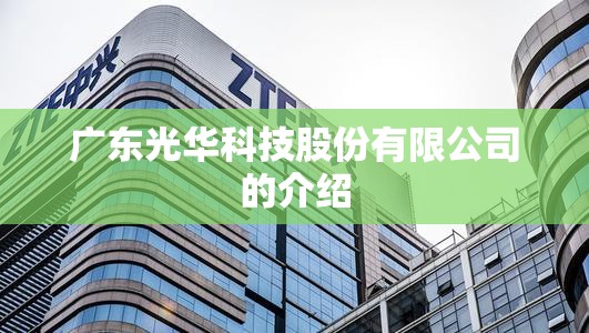 广东光华科技股份有限公司的介绍