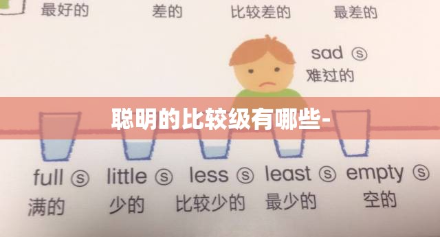 聪明的比较级有哪些-