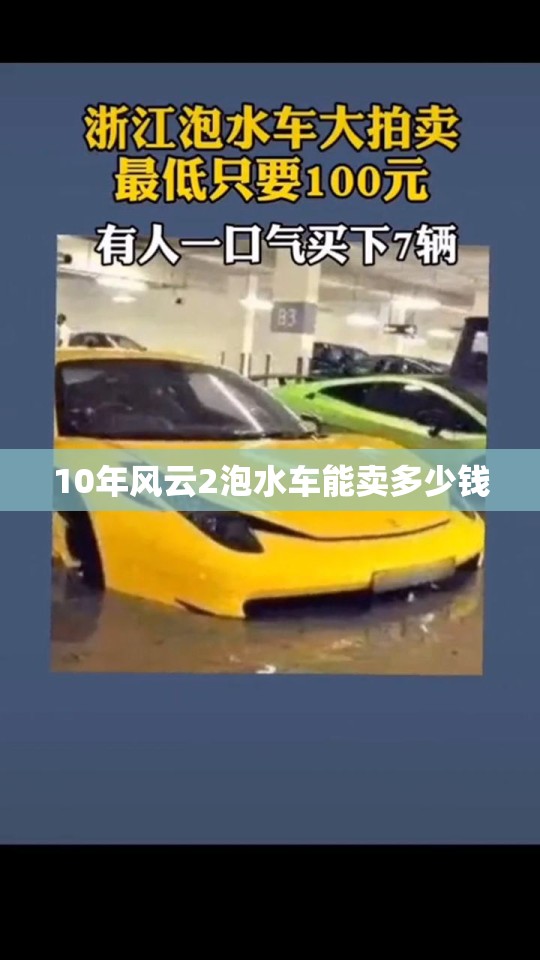10年风云2泡水车能卖多少钱