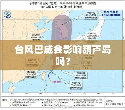台风巴威会影响葫芦岛吗？