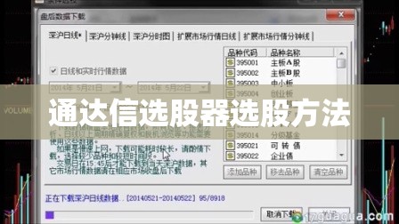 通达信选股器选股方法 通达信选股器选股方法