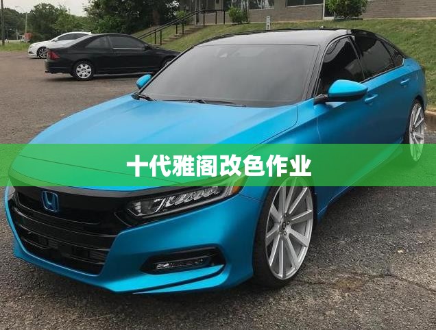 十代雅阁改色作业