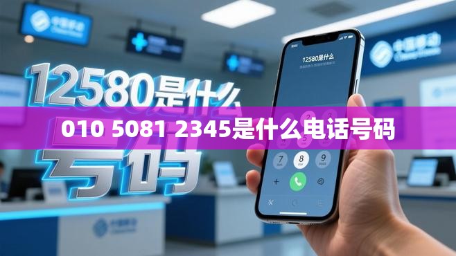 010 5081 2345是什么电话号码 010 5081 2345是什么电话号码