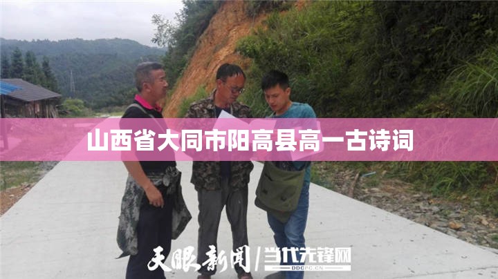 山西省大同市阳高县高一古诗词