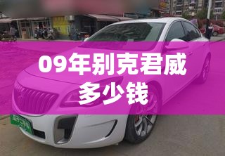 09年别克君威多少钱 09年别克君威多少钱
