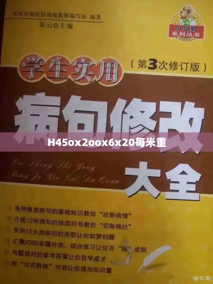 H45ox2oox6x20每米重 H45ox2oox6x20每米重